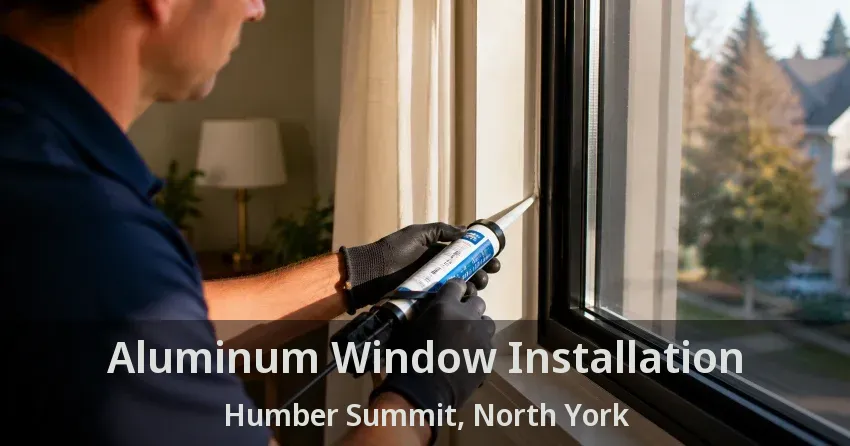Aluminum Window Installation Humber Summit, North York - ON