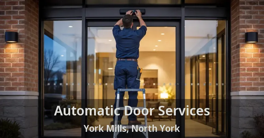 Automatic Door Services York Mills, North York - ON