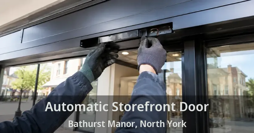 Automatic Storefront Door Bathurst Manor, North York - ON