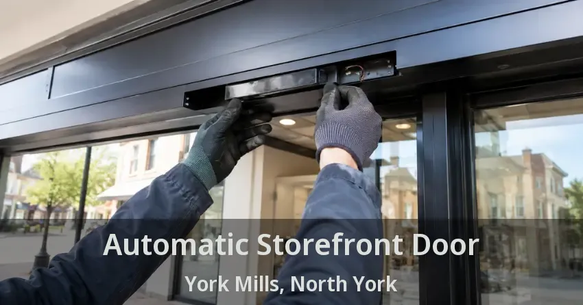 Automatic Storefront Door York Mills, North York - ON