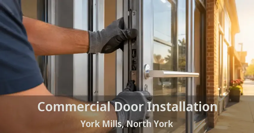 Commercial Door Installation York Mills, North York - ON