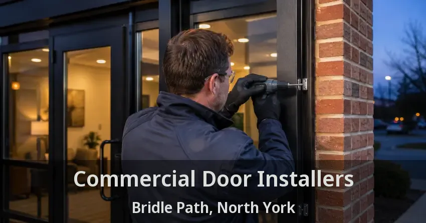 Commercial Door Installers Bridle Path, North York - ON