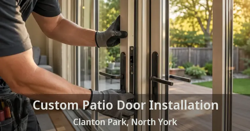 Custom Patio Door Installation Clanton Park, North York - ON