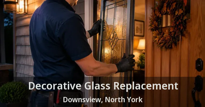 Decorative Glass Replacement Downsview, North York - ON