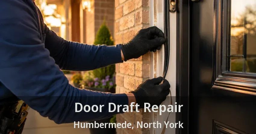 Door Draft Repair Humbermede, North York - ON