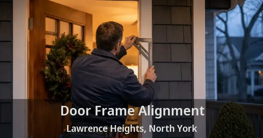 Door Frame Alignment Lawrence Heights, North York - ON