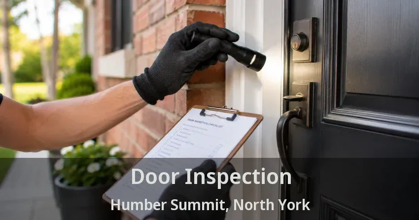 Door Inspection Humber Summit, North York - ON