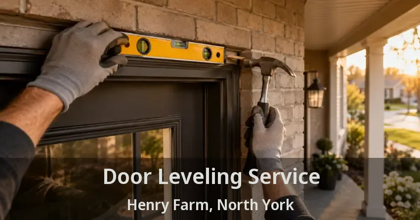 Door Leveling Service Henry Farm, North York - ON