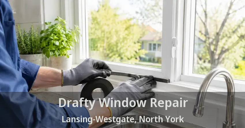 Drafty Window Repair Lansing-Westgate, North York - ON