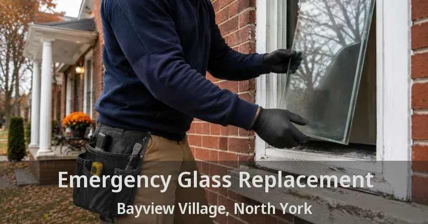 Emergency Glass Replacement Bayview Village, North York - ON