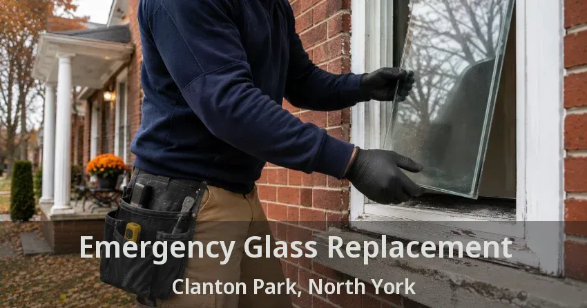 Emergency Glass Replacement Clanton Park, North York - ON