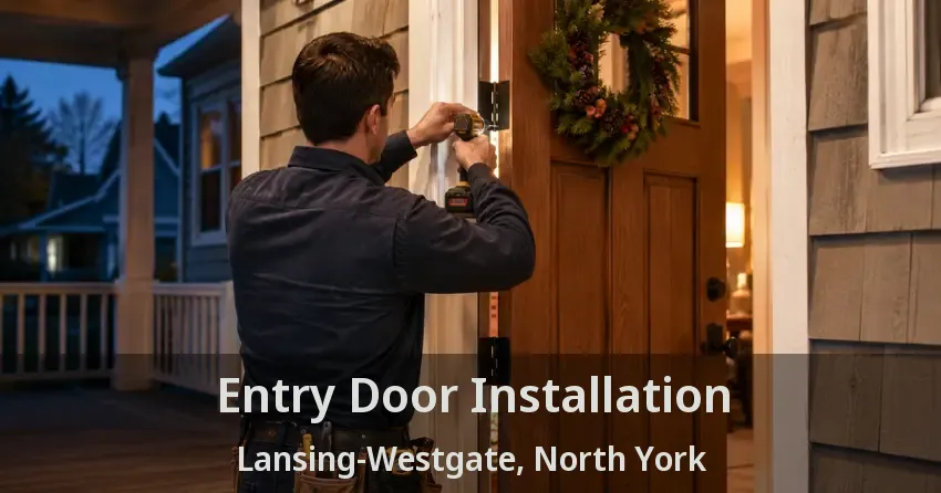 Entry Door Installation Lansing-Westgate, North York - ON