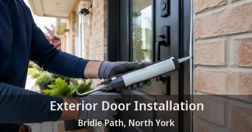 Exterior Door Installation Bridle Path, North York - ON