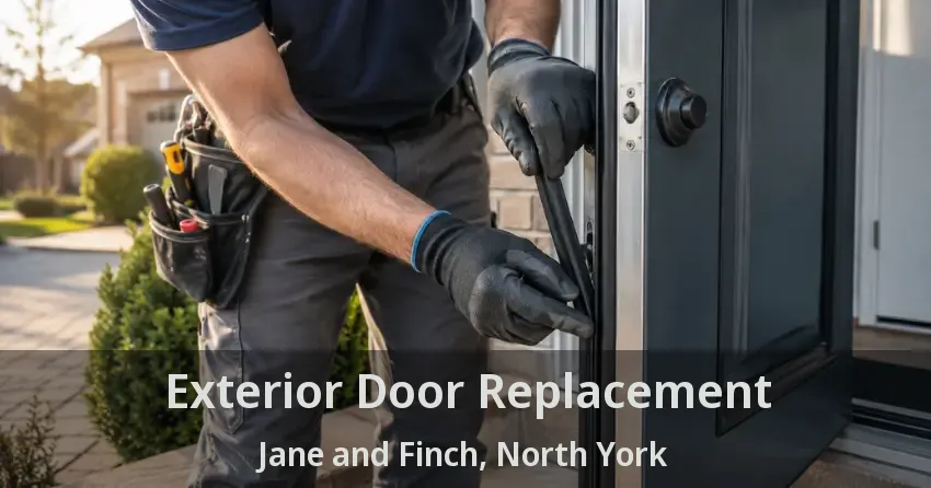 Exterior Door Replacement Jane and Finch, North York - ON
