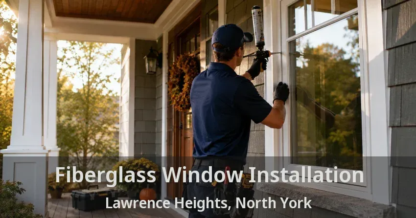 Fiberglass Window Installation Lawrence Heights, North York - ON