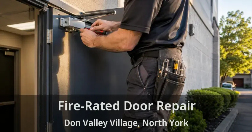 Fire-Rated Door Repair Don Valley Village, North York - ON