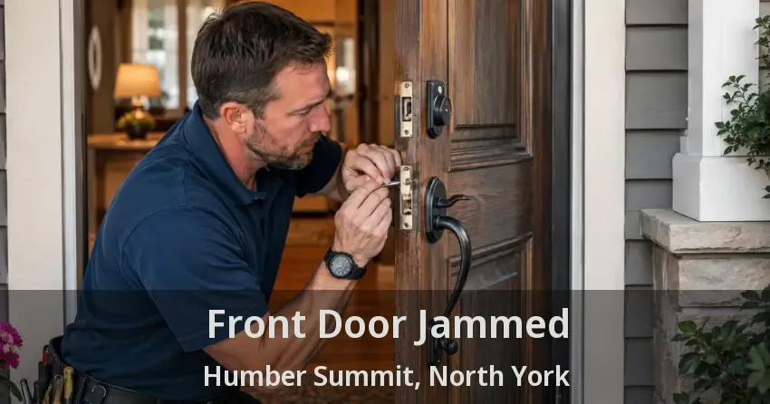 Front Door Jammed Humber Summit, North York - ON