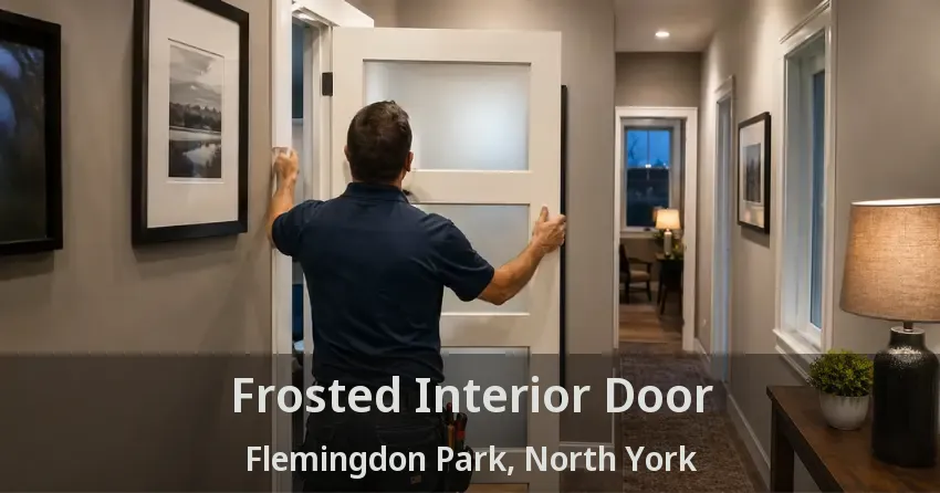 Frosted Interior Door Flemingdon Park, North York - ON