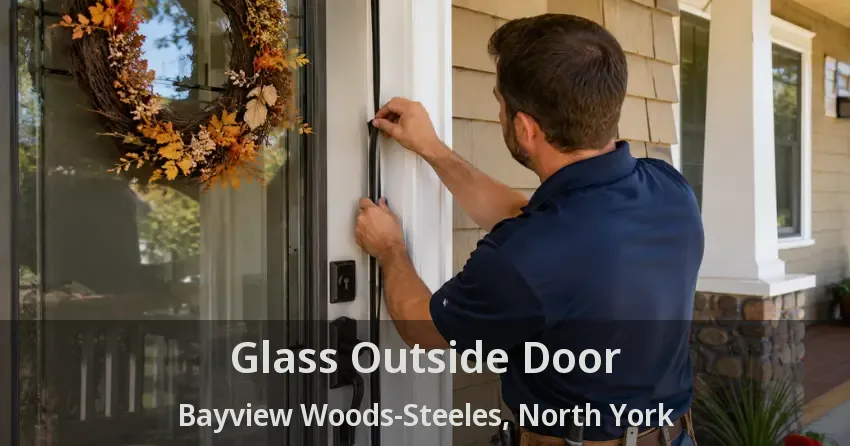 Glass Outside Door Bayview Woods-Steeles, North York - ON
