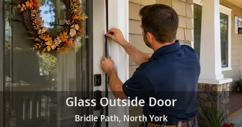 Glass Outside Door Bridle Path, North York - ON