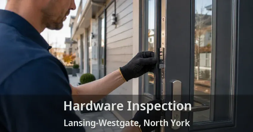 Hardware Inspection Lansing-Westgate, North York - ON
