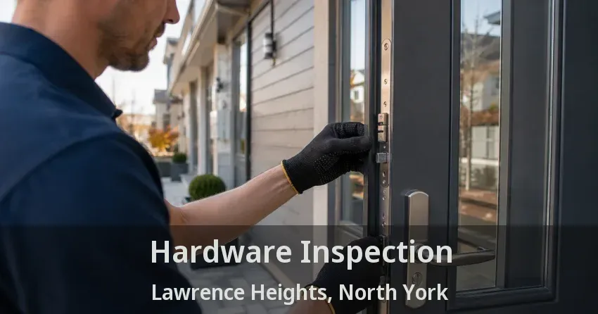 Hardware Inspection Lawrence Heights, North York - ON