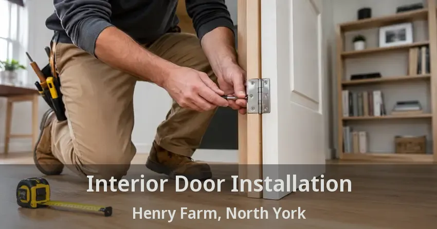 Interior Door Installation Henry Farm, North York - ON