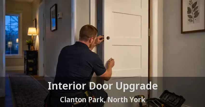 Interior Door Upgrade Clanton Park, North York - ON