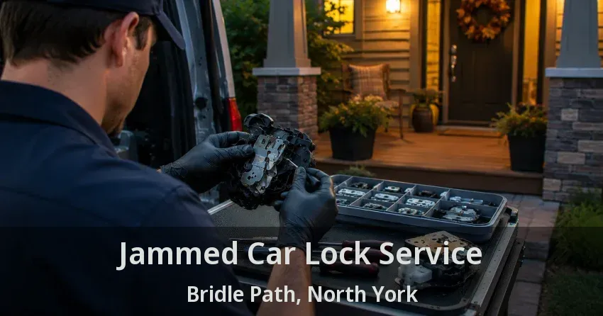 Jammed Car Lock Service Bridle Path, North York - ON