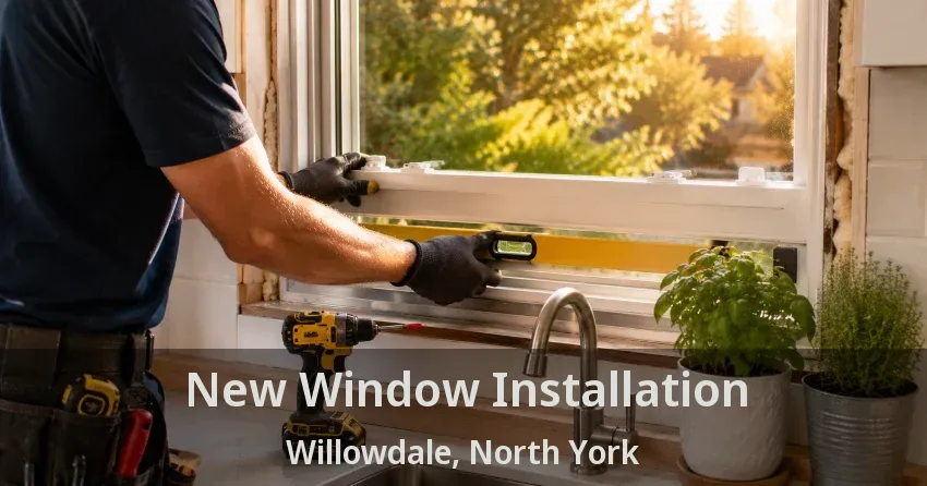 New Window Installation Willowdale, North York - ON