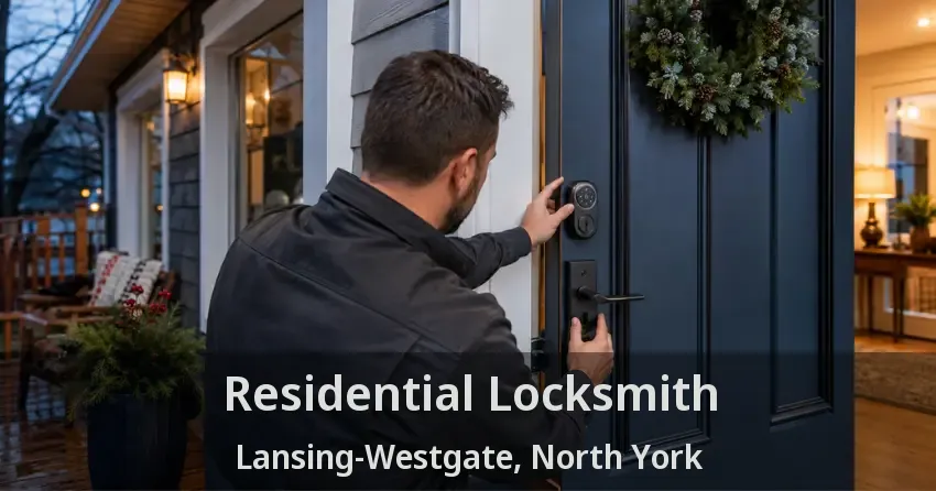 Residential Locksmith Lansing-Westgate, North York - ON