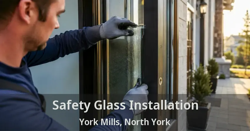 Safety Glass Installation York Mills, North York - ON