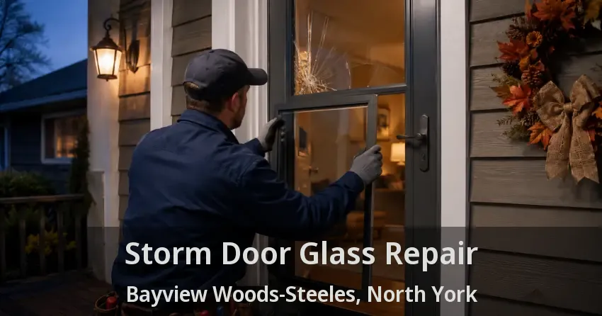 Storm Door Glass Repair Bayview Woods-Steeles, North York - ON