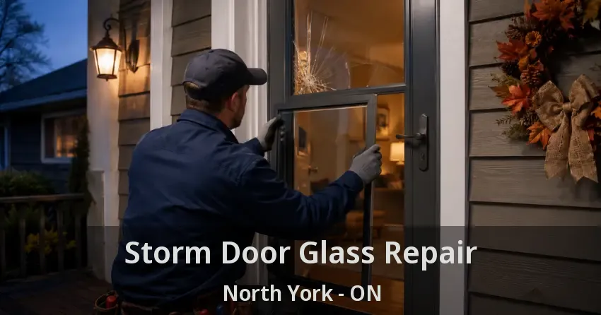 Storm Door Glass Repair North York - ON