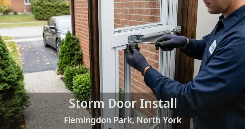 Storm Door Install Flemingdon Park, North York - ON