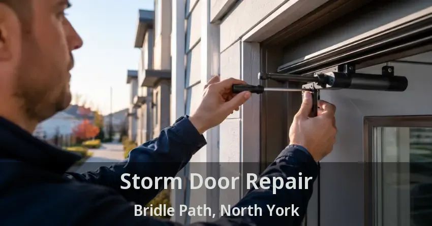 Storm Door Repair Bridle Path, North York - ON