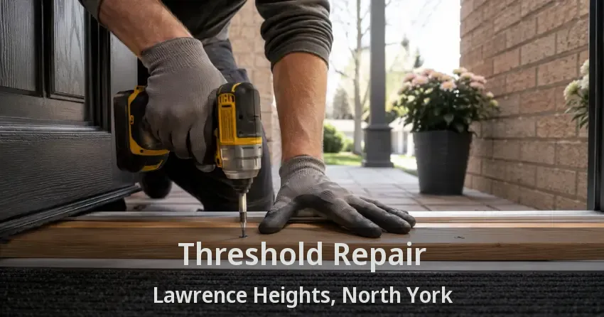 Threshold Repair Lawrence Heights, North York - ON