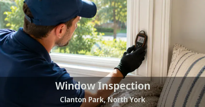 Window Inspection Clanton Park, North York - ON