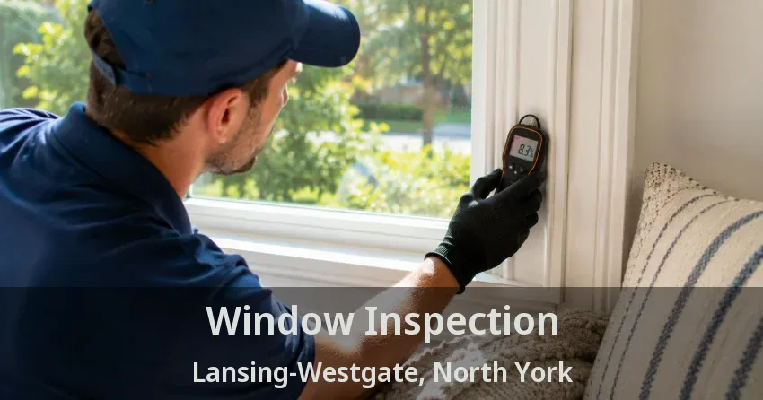 Window Inspection Lansing-Westgate, North York - ON