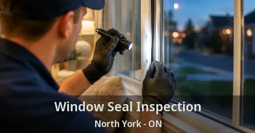 Window Seal Inspection North York - ON