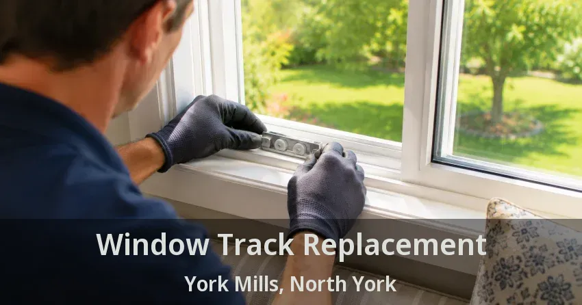 Window Track Replacement York Mills, North York - ON