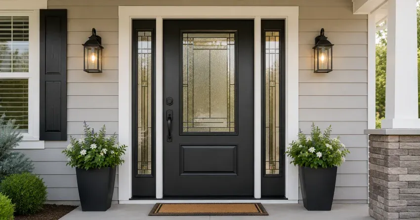 full door replacement installation in Downsview, North York