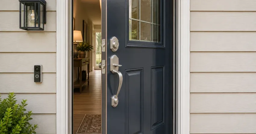 energy-efficient exterior door upgrade installation in Flemingdon Park, North York