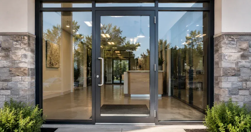 glass door installation sliding patio door in North York
