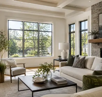 Completed interior project by Windows & Doors North York